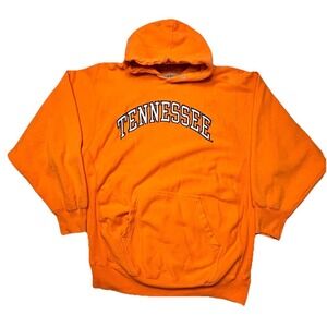 Vintage Tennessee Volunteers Hoodie Steve & Barry's Orange Y2K Pullover L